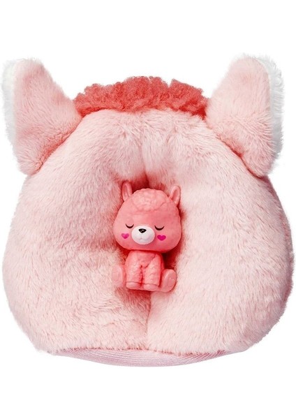 Luxury Cutie Reveal Bebekler 2. Seri Parti Laması Peluş Kostüm, Mini Evcil Hayvan ve Renk Değişimi D 1 Adet indirimleri