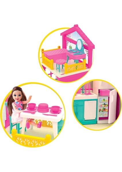 Luxury Lola'nın Düşler Evi - Ev Oyuncak - Lola'nın Düşler Ev Seti - Barbie Ev Seti 1 Adet modelleri