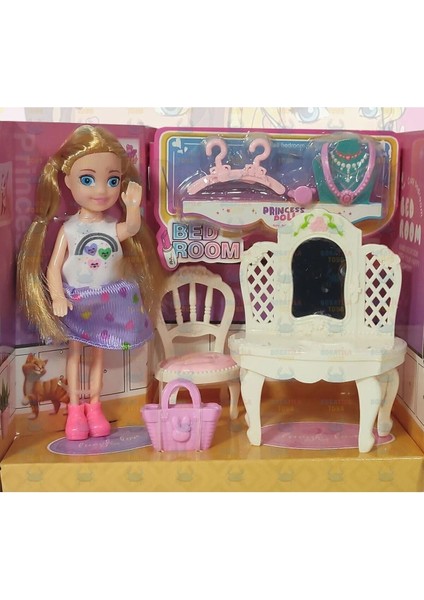 Luxury Sparkle Bella Princess Eğlenceli Makyaj Masalı Oyun Seti 1 Adet