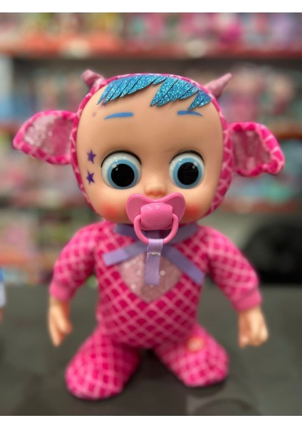 Luxury Cry Baby Ağlayan Bebek Yürüyen ve Dans Müzik Bebek Emzikli Bebek 1 Adet