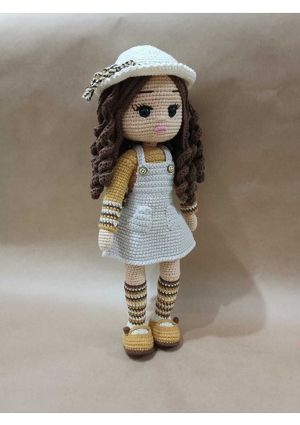 Luxury Amigurumi Ela Bebek 1 Adet