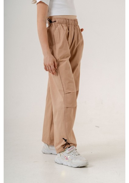 Kız Çocuk Beli Lastikli Keten Pantolon 2550 modelleri