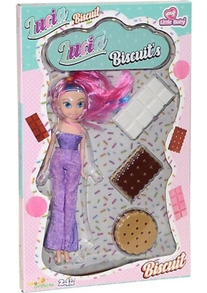 Luxury Lucıa Biscuit's Çocuk Eğlenceli Lucia Bebek ve Bisküvileri Seti 1 Adet