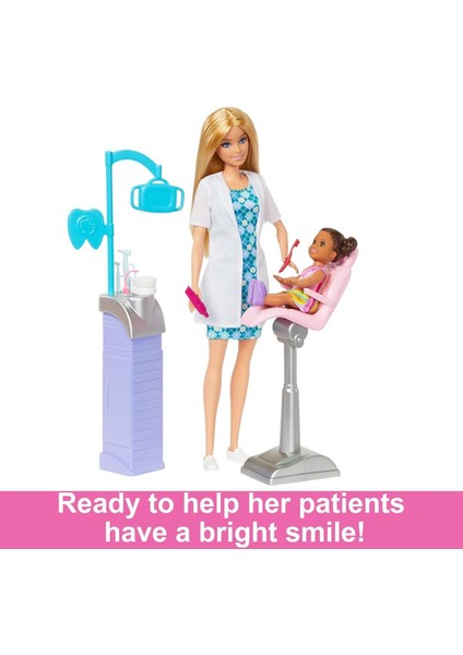 Luxury Doktorculuk Barbie Diş Hekimi Oyun Seti Aksesuarlı 1 Adet
