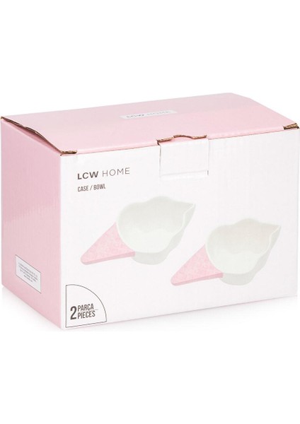 Lcw Home Desenli Seramik Kase 2'li 14 cm fırsatları