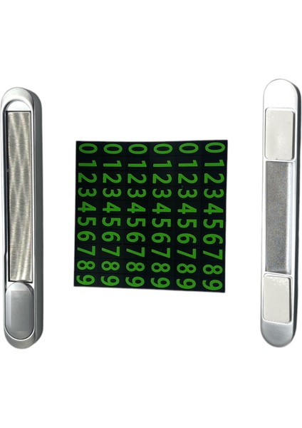 Araç Park Telefon Numaratörü Parkmatik %100 Metal Aç-Gizle Özellikli Fosforlu Torpido Üstüne Yapışan Otopark Irtibat No fırsatları