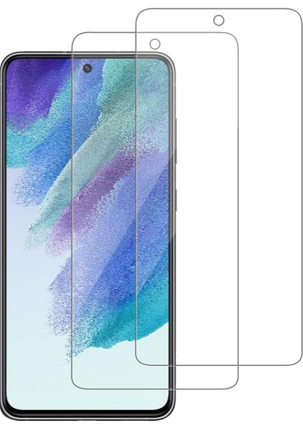 2 Paket Için Samsung Galaxy S21 Fe 5g / SM-G990U Ekran Koruyucu, Temperli Cam, Kılıf Dostu, Kabarcıksız, Hd Şeffaf, Kolay Kurulum (Yurt Dışından)