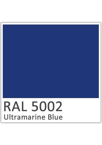 1515 Rapid Endüstriyel Boya 15 kg Ultramarin Mavi Ral 5002