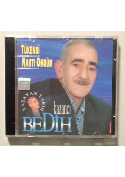 Kazancı Bedih Tükendi Nakti Ömrüm CD (Orjinal Dönem Baskı)