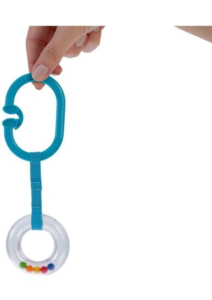 Luxury Çıngıraklı Puset Halkası Oval 1 Adet
