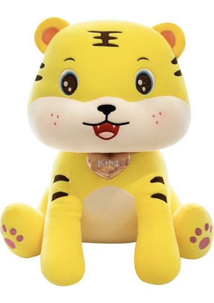 Luxury Sevimli Kaplan Corgi Peluş Ithal Ürün 60 cm 1 Adet