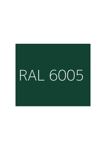 1515 Rapid Endüstriyel Boya 15 kg Zümrüt Yeşili Ral 6005