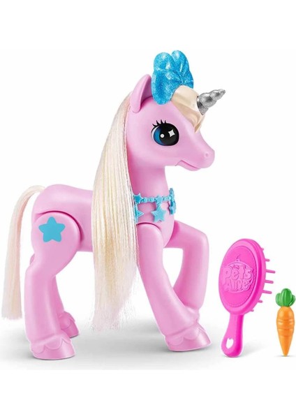Luxury Zuru Pets Alive My Magical Unicorn&stable Sihirli Unicorn&ahır 1 Adet