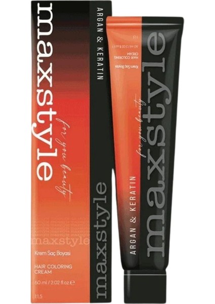 SPS263 Argan ve Keratin 2025/01 Siyah 60 ml 1 Adet Saç Boyası Oksidansız