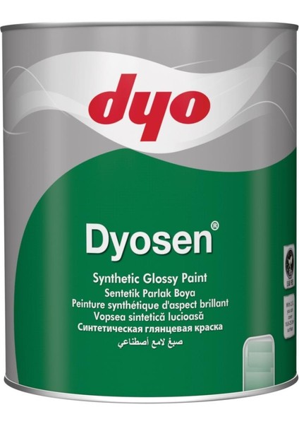Dyosen Sentetik Parlak Boya 2.5 Lt Beyaz