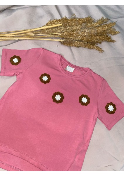 Kız Çocuk Çicekli Tshirt fırsatları
