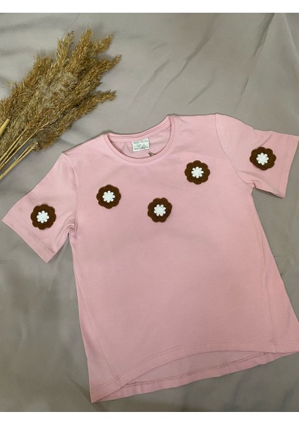 Kız Çocuk Çicekli Tshirt indirimleri