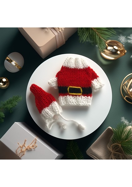 Hamster Için Noel Baba Kostümü
