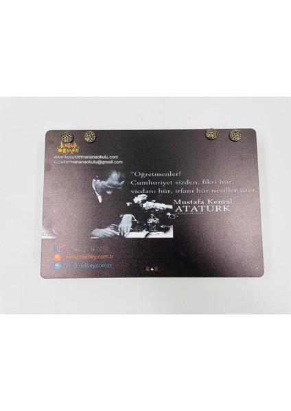 Melbey Eğitici Atam Puzzle 4fotoğraflı 3'lü Puzzle