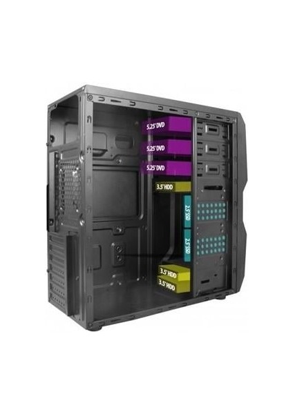 TA-K61 650W Standart Mid-Tower Pc Kasası fiyatları