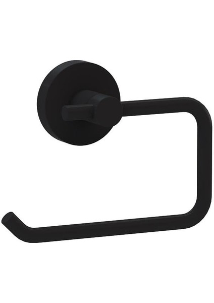 D100 Tuvalet Kağıtlığı (Mat Siyah)