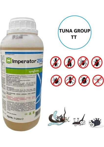 Imperator 25 Ec 1000 ml Karınca - Böcek- Sinek- Hamamböceği Ilacı ( Kokusu Vardır. S.k.t 2027)