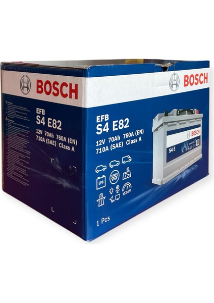 Akü Start Stop Efb 12V 70AH 760A En