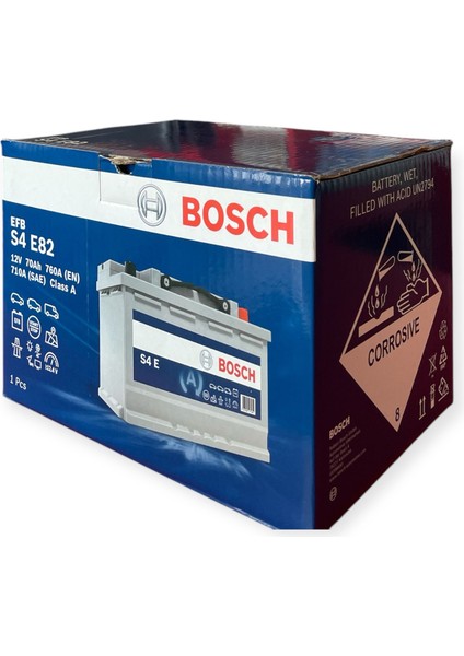 Akü Start Stop Efb 12V 70AH 760A En fiyatları