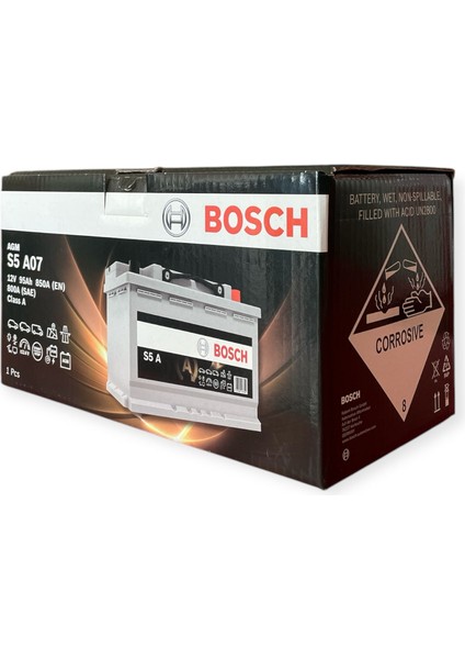 Akü Start Stop Agm 12V 95AH 850A En fiyatları