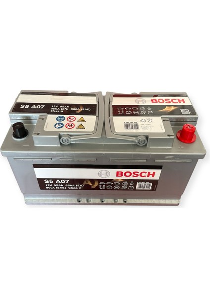 Akü Start Stop Agm 12V 95AH 850A En modelleri