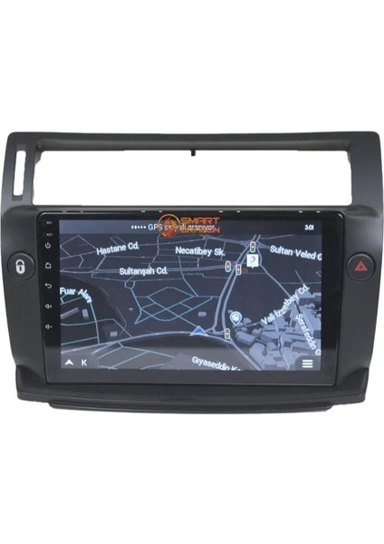 Citroen C4 2005-2010 Uyumlu 6gb Ram 64GB Hafıza Carplay,kamera