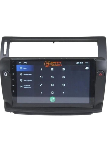 Citroen C4 2005-2010 Uyumlu 6gb Ram 64GB Hafıza Carplay,kamera