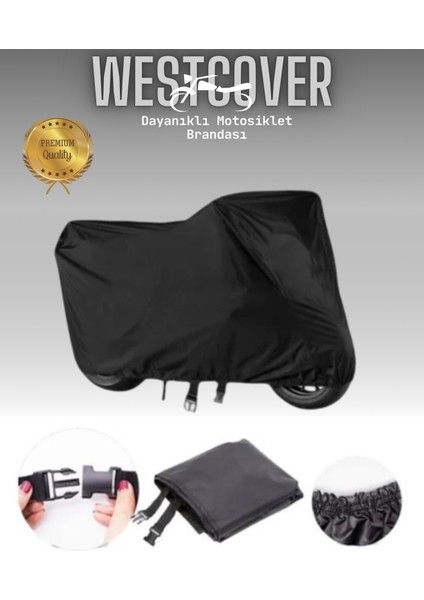 Kymco Like 50 Uyumlu Siyah Motorsiklet Brandası, Motor Örtüsü WEST01-SIYAH fiyatları