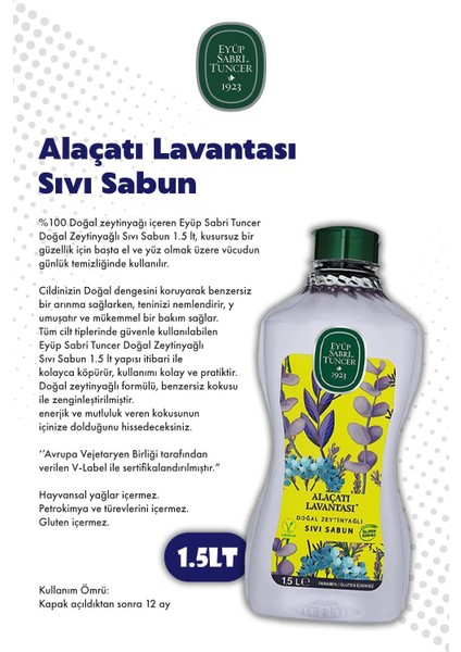 Sıvı Sabun Hawaii Ananas ve Alaçatı Lavantası 1.5l ve Rosıe
