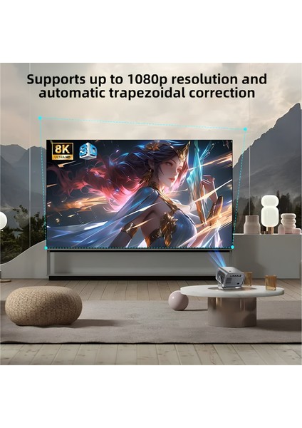 Mısawa Harvox Apollon A1 Projeksiyon Full Hd Desteği 360 Derece Hareket Kabiliyeti indirimleri