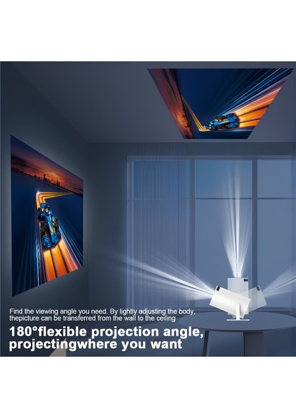 Harvox HY300 Upgrade Projeksiyon Otomatik Hizalama Dahili Uygulama Kataloğu 180° Dönebilen Başlık modelleri