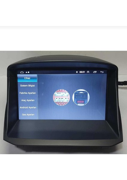 Ford Fiesta Old 2010-2017 Uyumlu 4gb Ram 64GB Hafıza Carplay,kamera