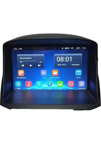Ford Fiesta Old 2010-2017 Uyumlu 4gb Ram 64GB Hafıza Carplay,kamera
