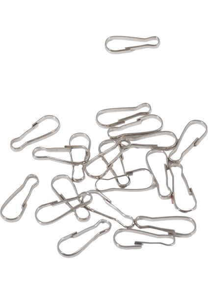 Çanta Anahtarlık Kimlik Kartı Kapalı Yaylı Kanca Klips Hobi Aksesuar 20 Adet fiyatları