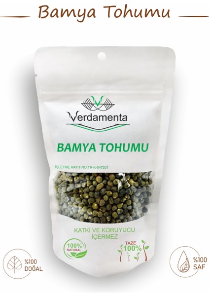 Bamya Tohumu 100gr ( Yenilebilir)
