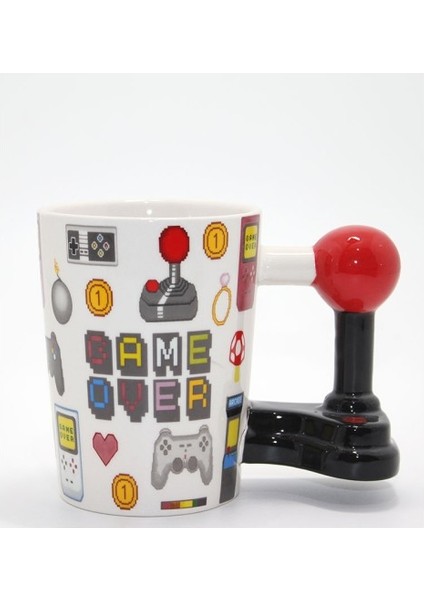 Porselen Game Over Kupa Bardak Model 4