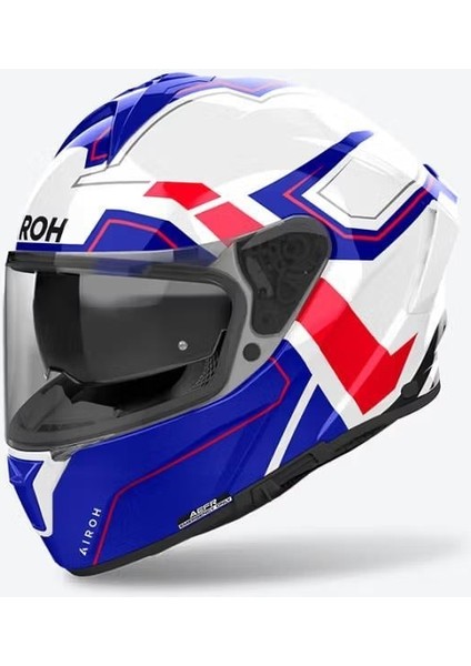 Aıroh Spark 2 Dart Blue Red Gloss Kask