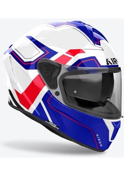 Aıroh Spark 2 Dart Blue Red Gloss Kask