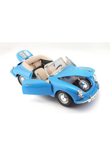 Nessiworld 12025 Burago 1:18 Porsche 356B Cabriolet 1961 Model Araba modelleri