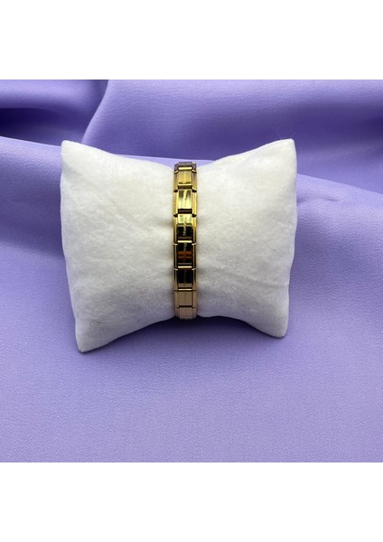 Çelik Charm Bileklik Yazılı fiyatları