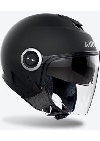 Aıroh Helyos Color Black Matt Kask