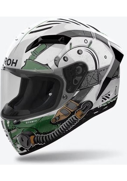 Aıroh Connor Allıgator Gloss Kask