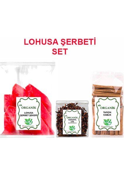 Lohusa Şerbet Şekeri Set (4litre Için)