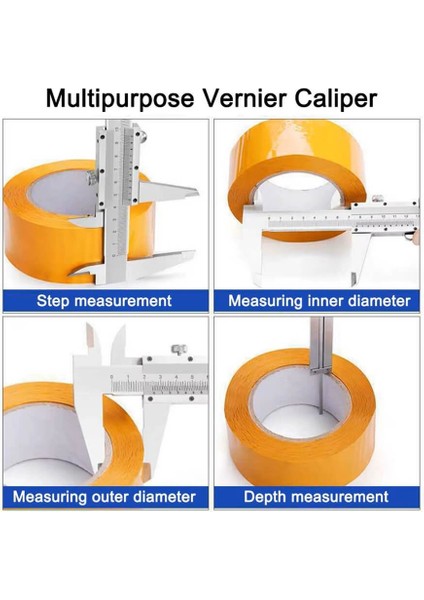 150 mm / 0.02 mm Paslanmaz Çelik Mekanik Kumpas - Sürgülü Manuel Kumpas indirimleri