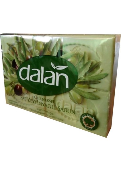 Geleneksel Zeytinyağlı Saf Sabun 150 gr x 4 Adet